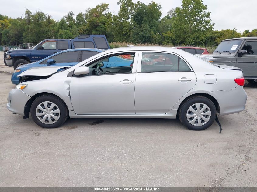 2010 Toyota Corolla Le VIN: 2T1BU4EE0AC228712 Lot: 40423529