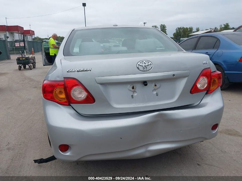 2010 Toyota Corolla Le VIN: 2T1BU4EE0AC228712 Lot: 40423529