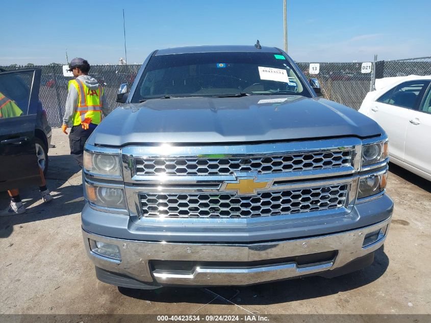 2015 Chevrolet Silverado C1500 Ltz VIN: 3GCPCSEC1FG302941 Lot: 40423534