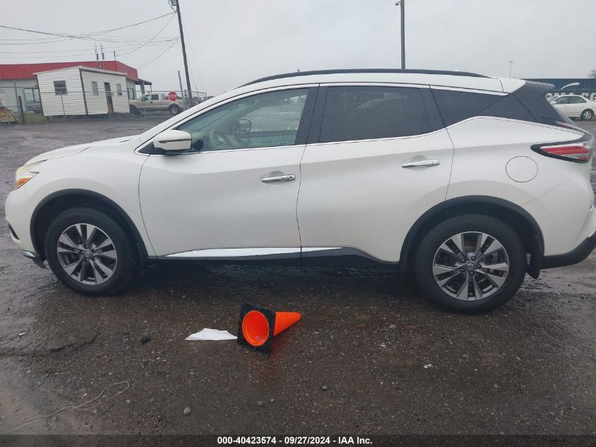 2016 Nissan Murano Sv VIN: 5N1AZ2MG7GN118598 Lot: 40423574