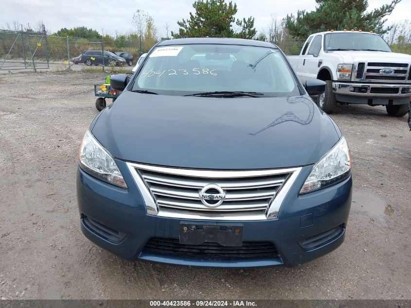 2013 Nissan Sentra Sv VIN: 3N1AB7AP7DL638857 Lot: 40423586