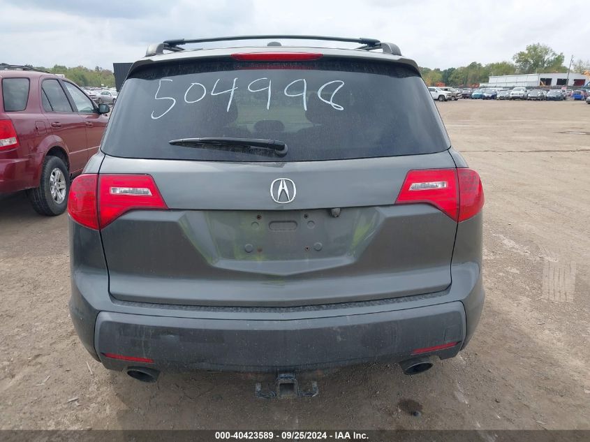 2HNYD28847H504998 2007 Acura Mdx Sport Package