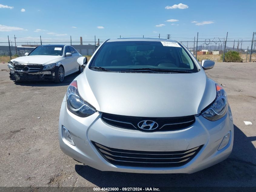 2012 Hyundai Elantra Limited (Ulsan Plant) VIN: KMHDH4AE3CU213755 Lot: 40423600