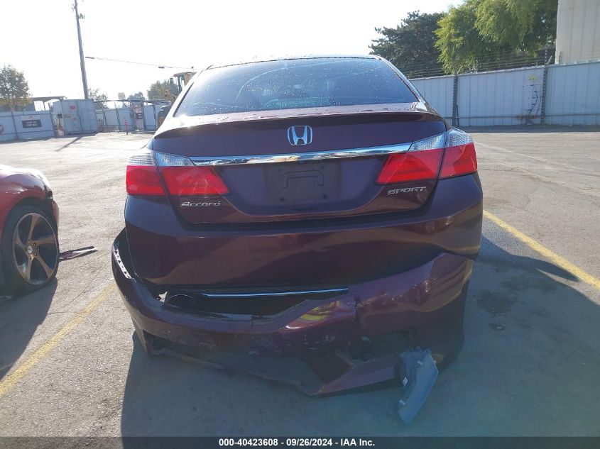 1HGCR2F52EA250280 2014 Honda Accord Sport