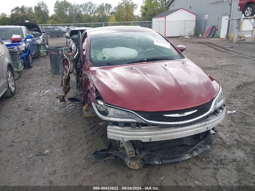 2015 Chrysler 200 Limited VIN: 1C3CCCAB8FN521070 Lot: 40423622