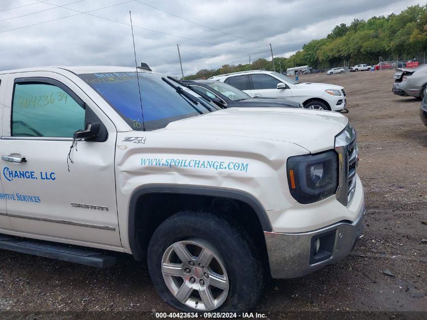 2015 GMC Sierra 1500 Slt VIN: 3GTU2VEJ2FG384782 Lot: 40423634