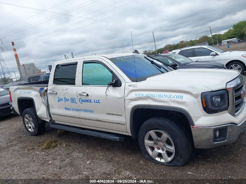 2015 GMC Sierra 1500 Slt VIN: 3GTU2VEJ2FG384782 Lot: 40423634