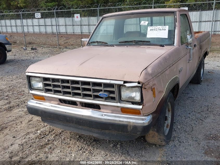 1987 Ford Ranger VIN: 1FTBR10A4HUD01887 Lot: 40423650