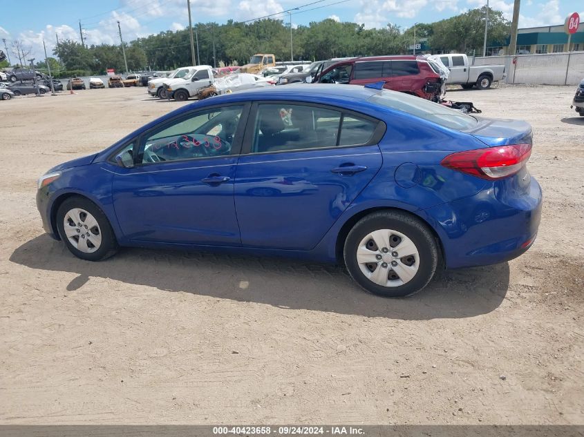 2018 Kia Forte Lx VIN: 3KPFL4A73JE196450 Lot: 40423658