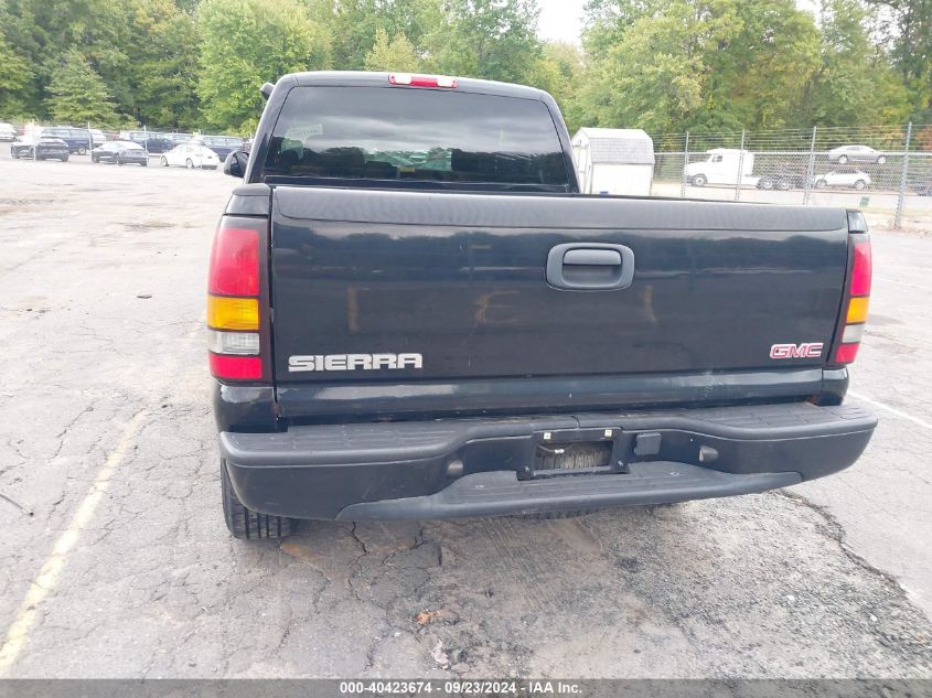 2007 GMC Sierra 1500 Classic Sle1 VIN: 1GTEK19V27E195391 Lot: 40423674