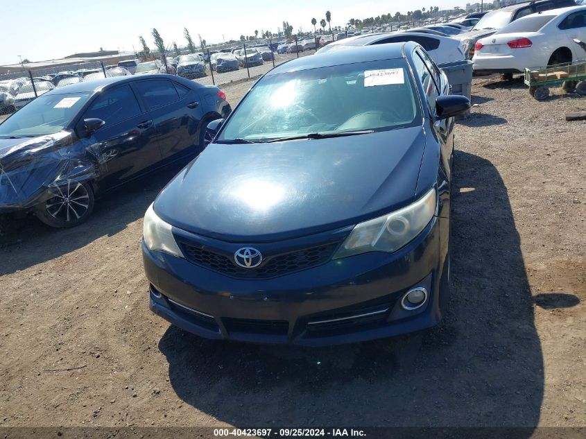 2014 Toyota Camry Se VIN: 4T1BF1FK8EU857166 Lot: 40423697