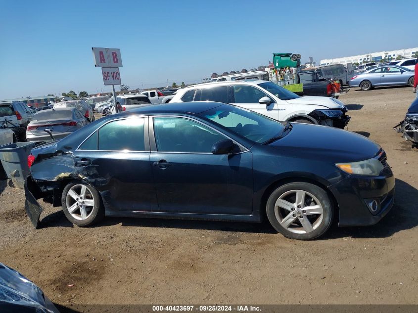 2014 Toyota Camry Se VIN: 4T1BF1FK8EU857166 Lot: 40423697