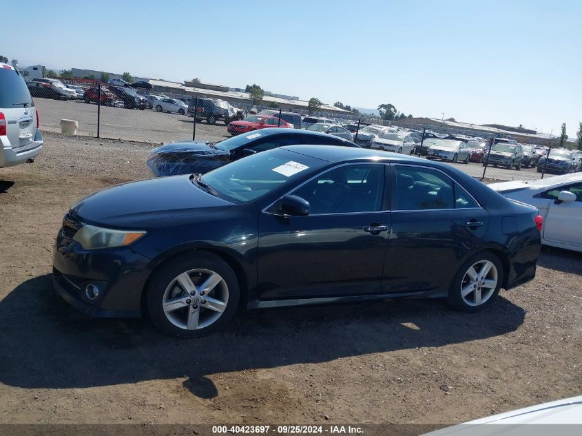 2014 Toyota Camry Se VIN: 4T1BF1FK8EU857166 Lot: 40423697