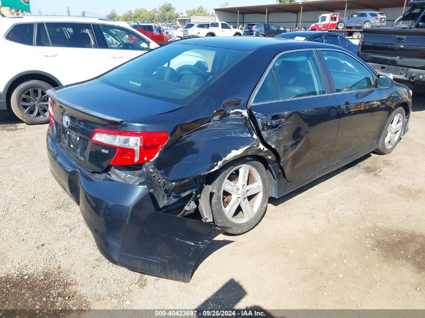 2014 Toyota Camry Se VIN: 4T1BF1FK8EU857166 Lot: 40423697