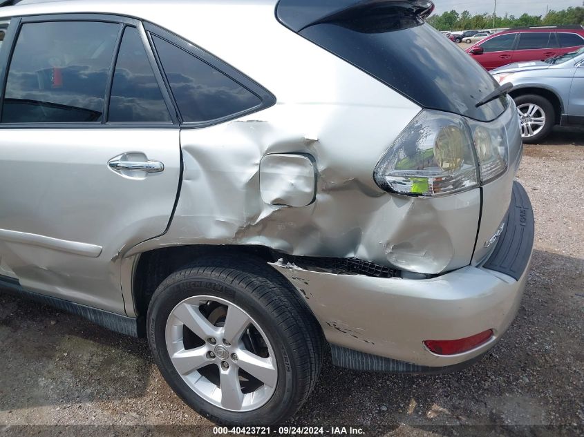 2008 Lexus Rx 350 VIN: 2T2GK31U38C037438 Lot: 40423721