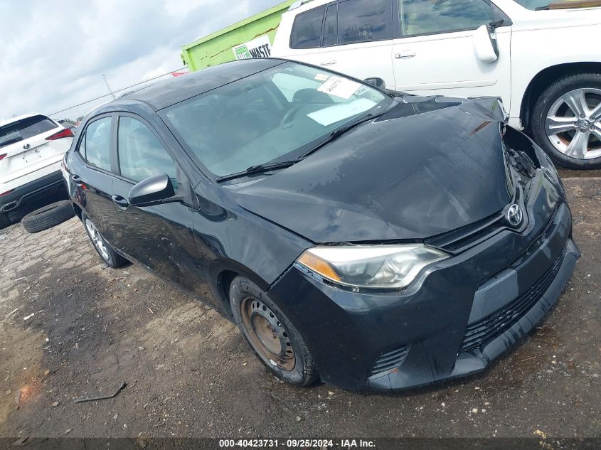 2T1BURHE2FC381611 2015 TOYOTA COROLLA - Image 1