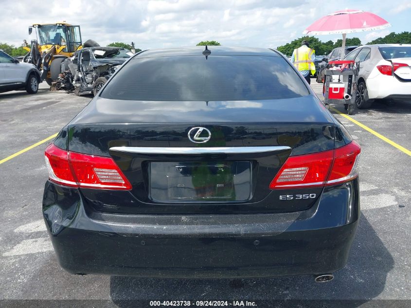 2011 Lexus Es 350 VIN: JTHBK1EG6B2424139 Lot: 40423738