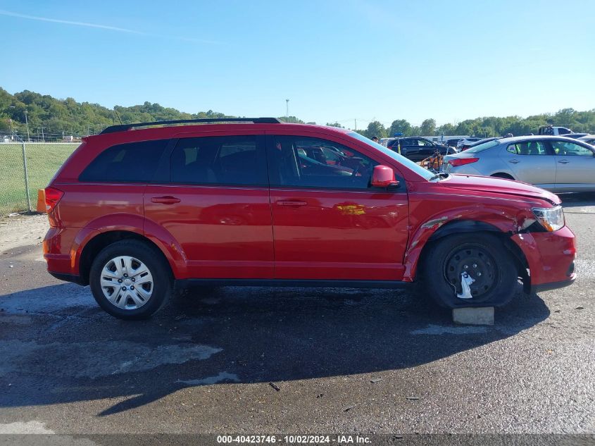 2019 Dodge Journey Se VIN: 3C4PDCBB1KT872969 Lot: 40423746