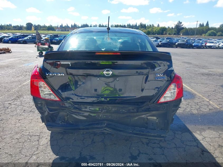 2018 Nissan Versa 1.6 Sv VIN: 3N1CN7AP2JL827850 Lot: 40423751