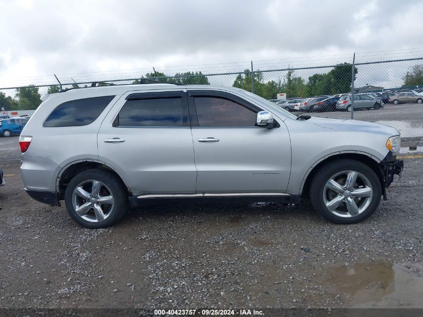 2012 Dodge Durango Citadel VIN: 1C4SDJET2CC130788 Lot: 40423757