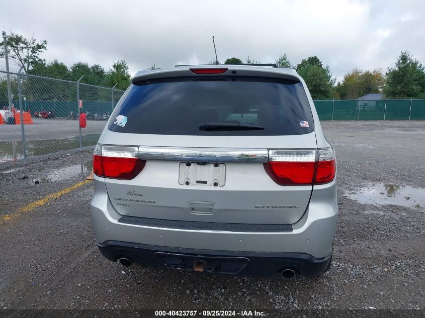 2012 Dodge Durango Citadel VIN: 1C4SDJET2CC130788 Lot: 40423757