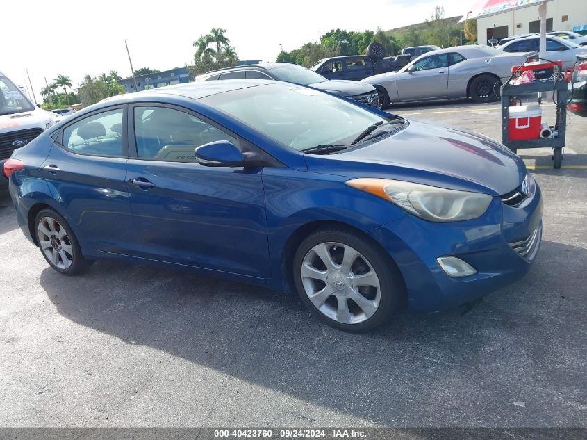 2013 Hyundai Elantra Limited VIN: KMHDH4AE4DU997543 Lot: 40423760