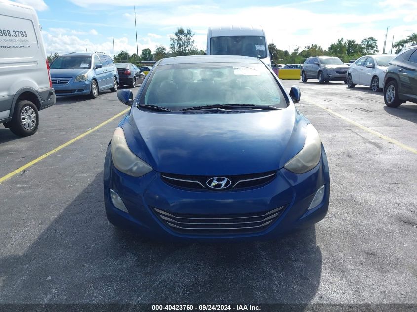 2013 Hyundai Elantra Limited VIN: KMHDH4AE4DU997543 Lot: 40423760