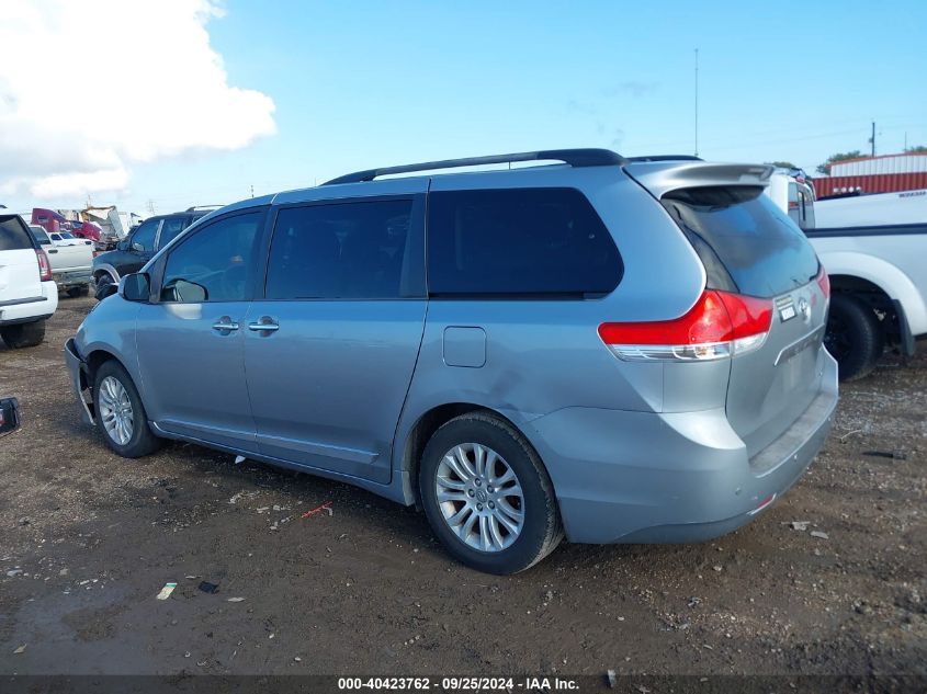 2013 Toyota Sienna Xle V6 8 Passenger VIN: 5TDYK3DC3DS285069 Lot: 40423762