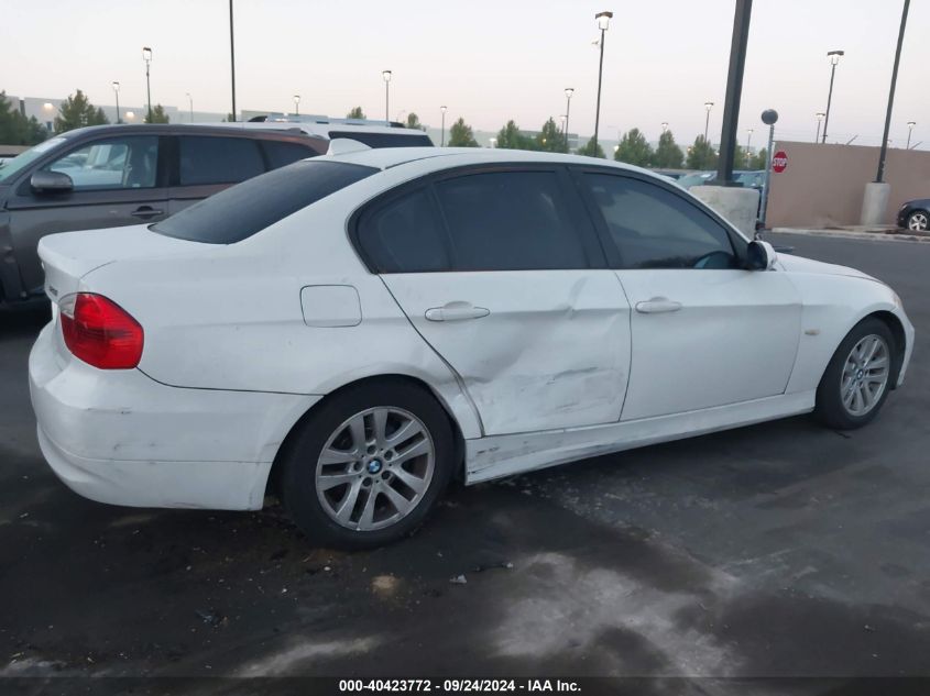 2007 BMW 328 I Sulev VIN: WBAVC53557FZ80198 Lot: 40423772