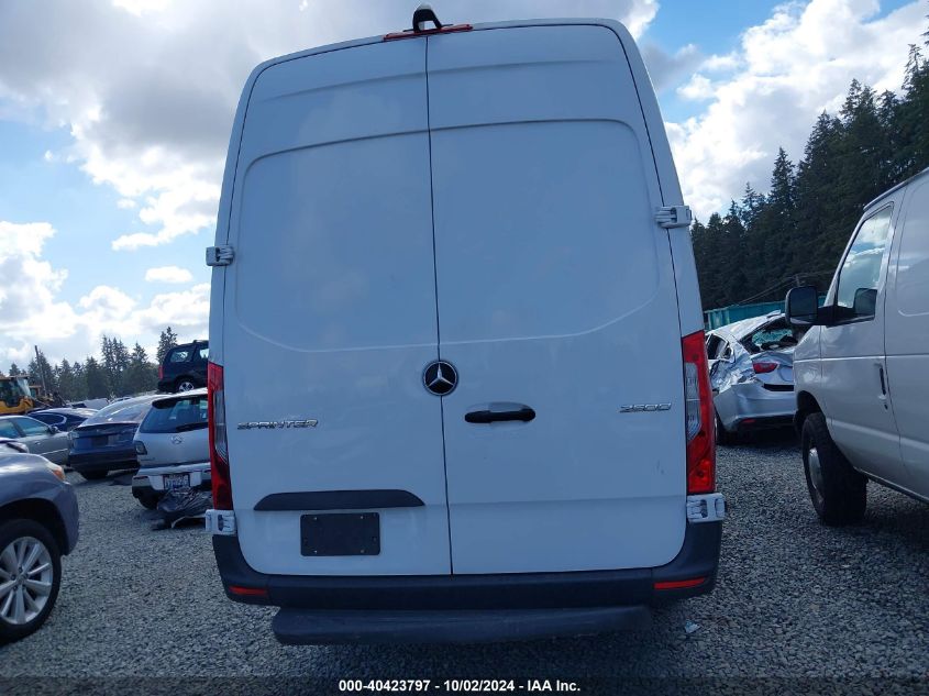 2020 Mercedes-Benz Sprinter 2500 High Roof V6 VIN: W1W4ECHY3LT035704 Lot: 40423797