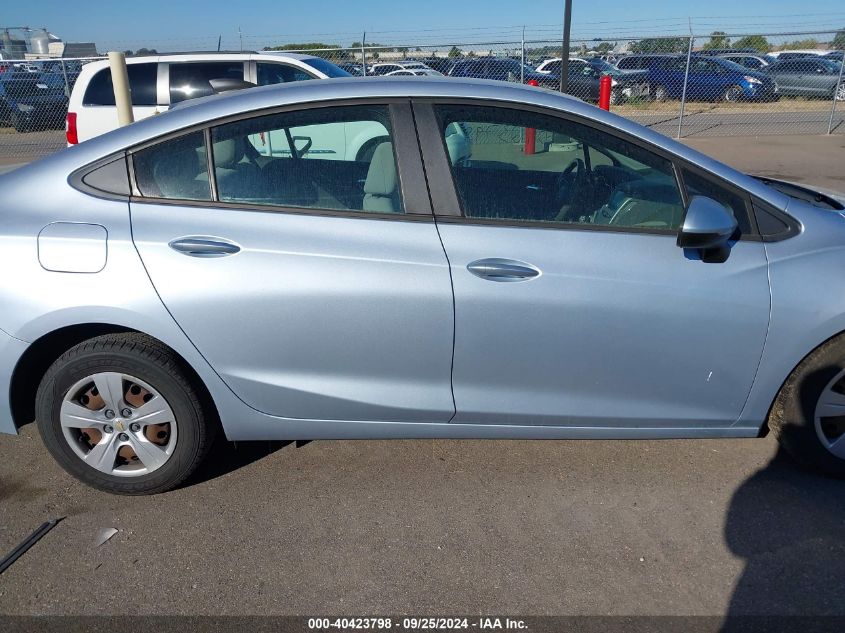 2018 Chevrolet Cruze Ls Auto VIN: 1G1BC5SM7J7194069 Lot: 40423798