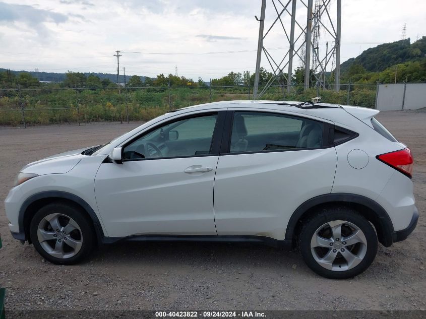 2016 Honda Hr-V Lx VIN: 3CZRU6H31GM716016 Lot: 40423822