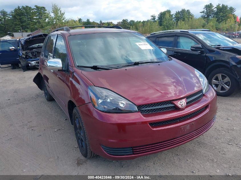 2005 Toyota Sienna Le VIN: 5TDBA23C75S052527 Lot: 40423846