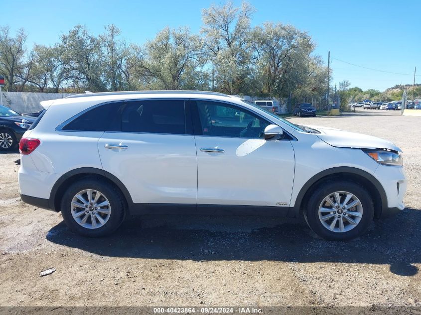 2019 Kia Sorento L/Lx VIN: 5XYPGDA32KG537718 Lot: 40423864