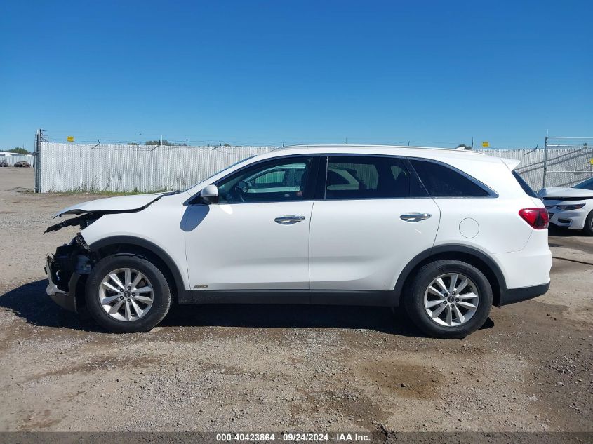 2019 Kia Sorento L/Lx VIN: 5XYPGDA32KG537718 Lot: 40423864