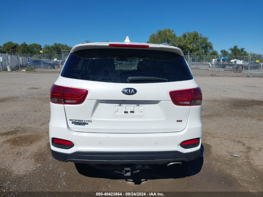 2019 Kia Sorento L/Lx VIN: 5XYPGDA32KG537718 Lot: 40423864