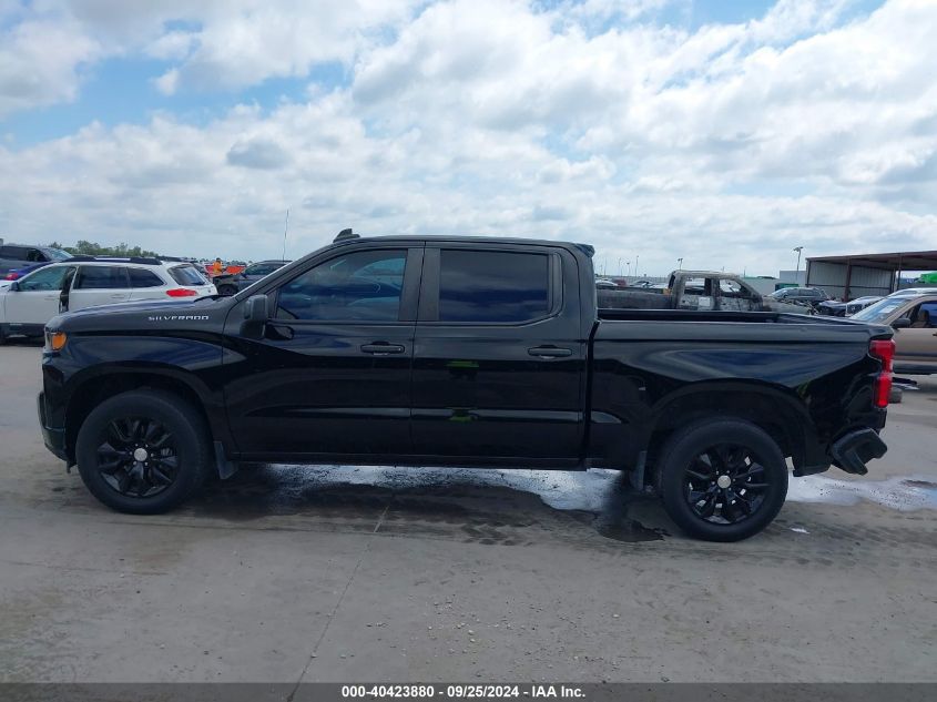 2021 Chevrolet Silverado 1500 2Wd Short Bed Custom VIN: 3GCPWBEK6MG260682 Lot: 40423880