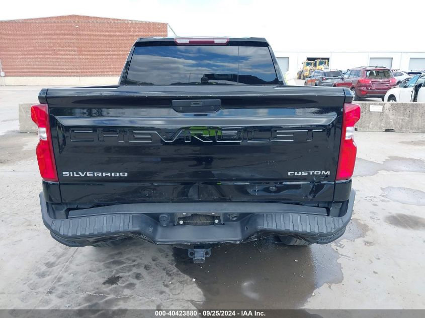 2021 Chevrolet Silverado 1500 2Wd Short Bed Custom VIN: 3GCPWBEK6MG260682 Lot: 40423880