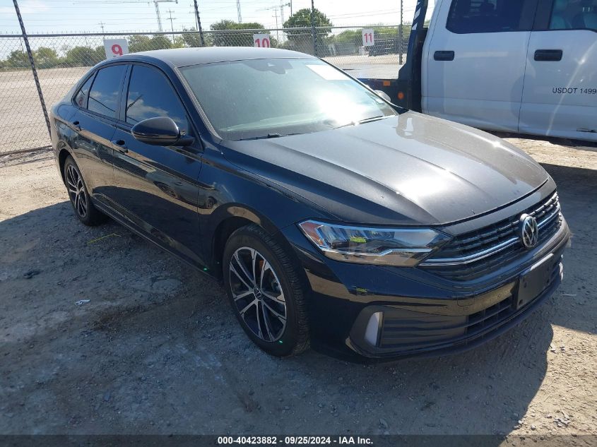 2022 Volkswagen Jetta 1.5T Sport VIN: 3VWAM7BUXNM025376 Lot: 40423882