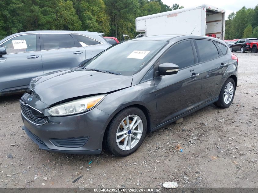 2015 FORD FOCUS SE - 1FADP3K2XFL252641