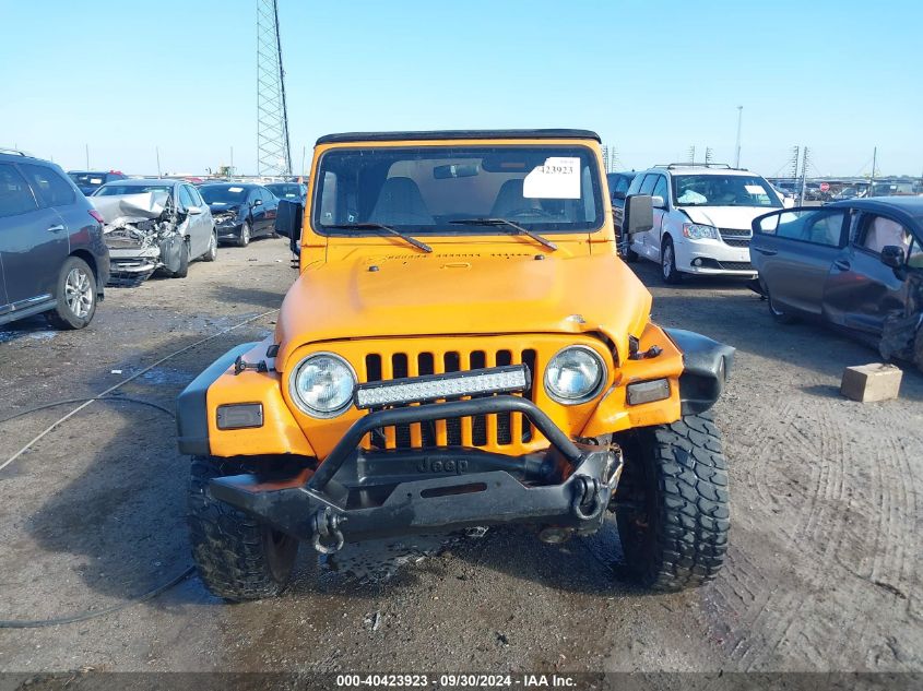 1997 Jeep Wrangler Se VIN: 1J4FY29P7VP524432 Lot: 40423923