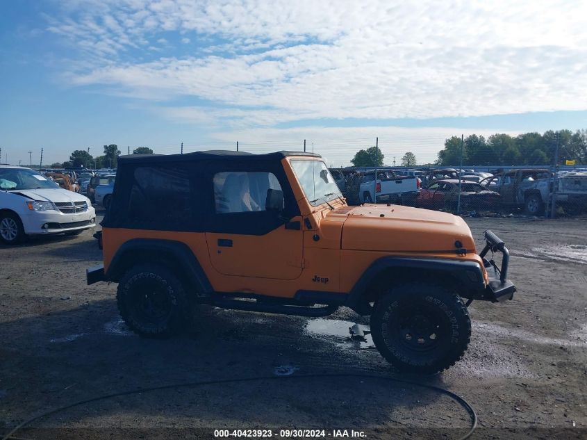 1997 Jeep Wrangler Se VIN: 1J4FY29P7VP524432 Lot: 40423923