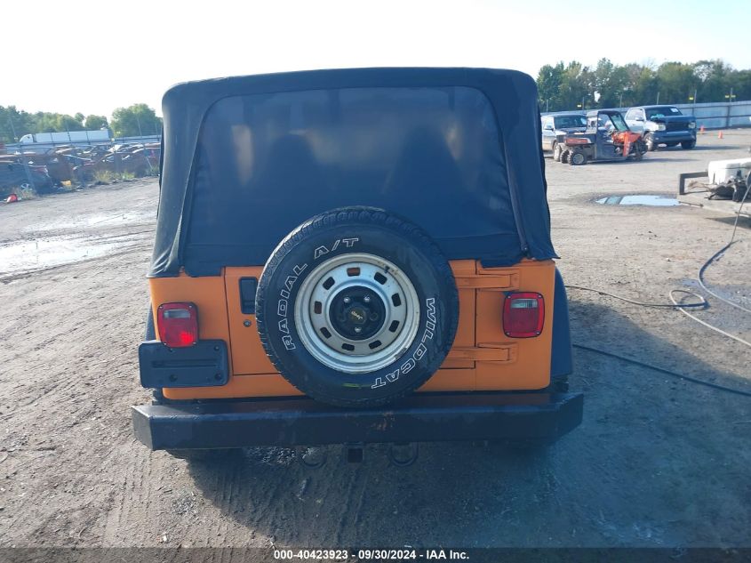 1997 Jeep Wrangler Se VIN: 1J4FY29P7VP524432 Lot: 40423923