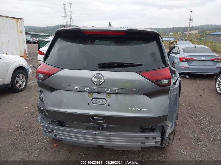 2023 Nissan Rogue Sv Intelligent Awd VIN: JN8BT3BB6PW490083 Lot: 40423937