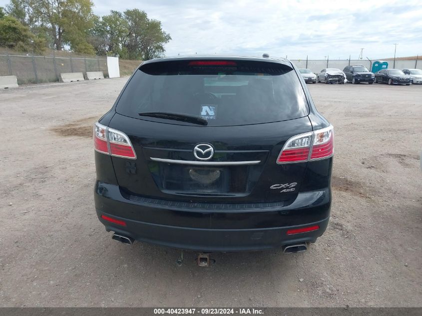 2012 Mazda Cx-9 Grand Touring VIN: JM3TB3DA9C0340741 Lot: 40423947