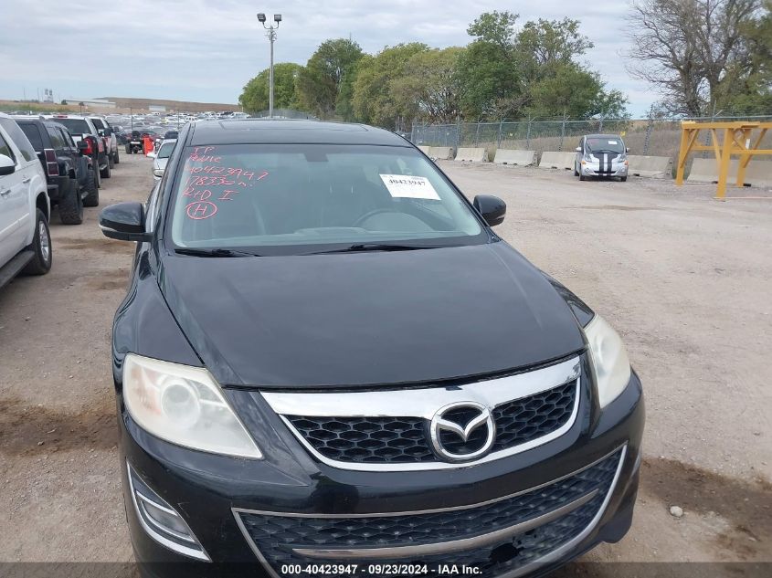 2012 Mazda Cx-9 Grand Touring VIN: JM3TB3DA9C0340741 Lot: 40423947