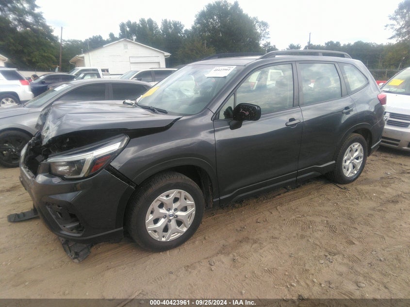 VIN JF2SKADC2MH478412 2021 SUBARU FORESTER