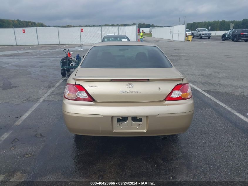 2002 Toyota Camry Solara Se/Sle VIN: 2T1CF28P72C581501 Lot: 40423966