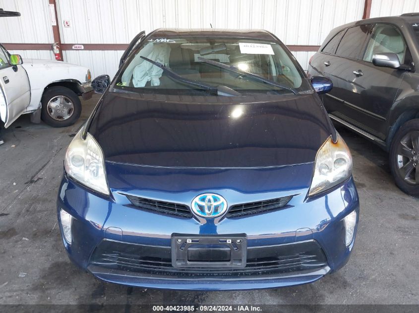 2015 Toyota Prius Two VIN: JTDKN3DU7F0477350 Lot: 40423985