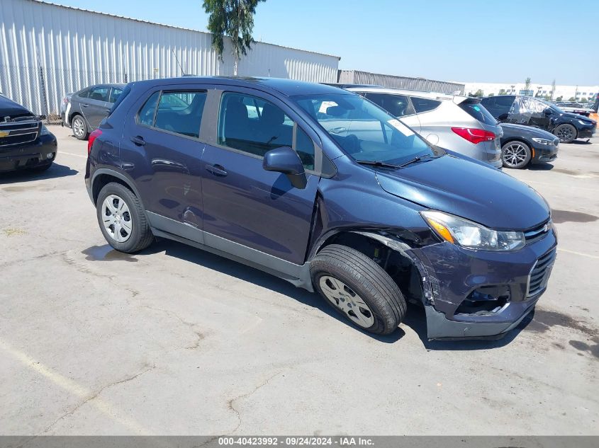 3GNCJKSBXJL286861 2018 CHEVROLET TRAX - Image 1